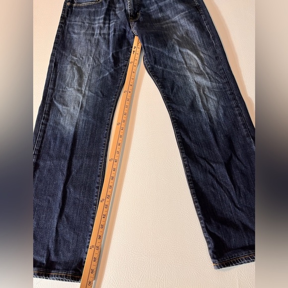 AG Adriano Goldschmied Protege Straight Leg Dark Was Jeans 36 - Picture 3 of 10